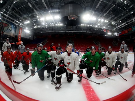 Открытая тренировка «Авангарда» перед стартом плей-офф