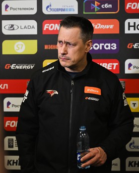 Открытая тренировка «Авангарда» для СМИ