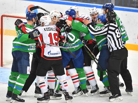 05.03.2018. "Салават Юлаев" - "Авангард" 2:7