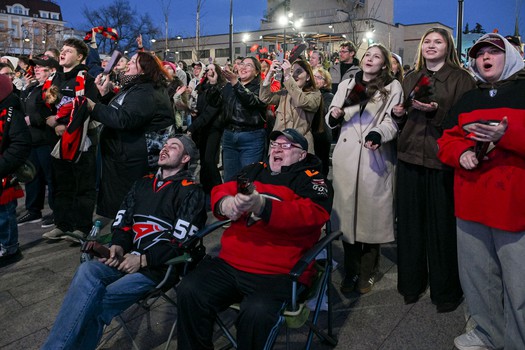 Фан-зона «Авангарда» в Городском саду