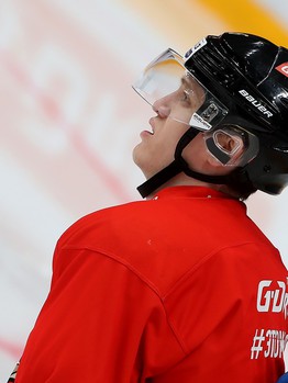 Раскатка «Авангарда» перед матчем с «Автомобилистом»