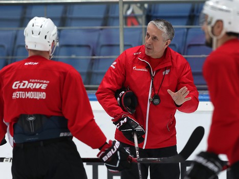 Открытая тренировка «Авангарда» для болельщиков и прессы перед финалом Кубка Гагарина