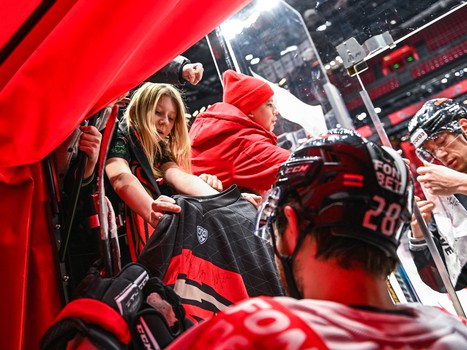 Открытая тренировка «Авангарда» перед вторым раундом плей-офф