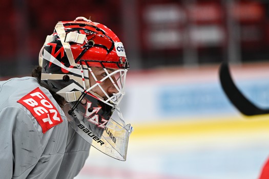 Тренировка «Авангарда» в Омске