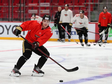 Раскатка «Авангарда» перед матчем с «Амуром»