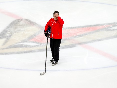 Раскатка «Авангарда» перед вторым матчем с «Адмиралом»