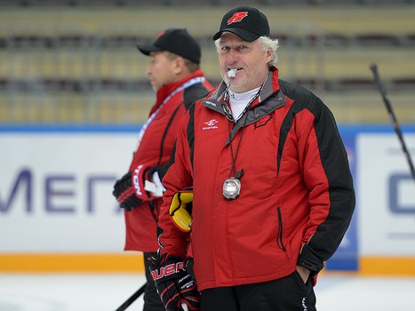 Раскатка "Авангарда" во Владивостоке перед матчем с "Адмиралом"