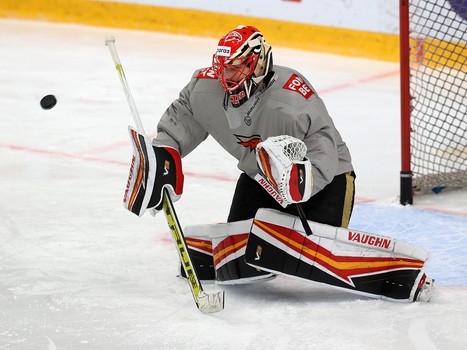 Тренировка «Авангарда» перед матчем с «Нефтехимиком»