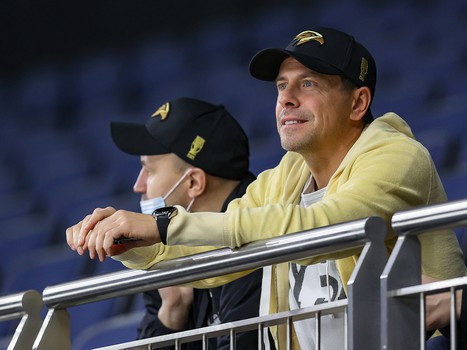 Тренировка «Авангарда» перед матчем с «Ак Барсом» в Дубае