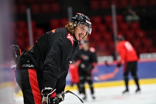 Тренировка «Авангарда» в Омске