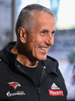 Тренировка «Авангарда» в Омске