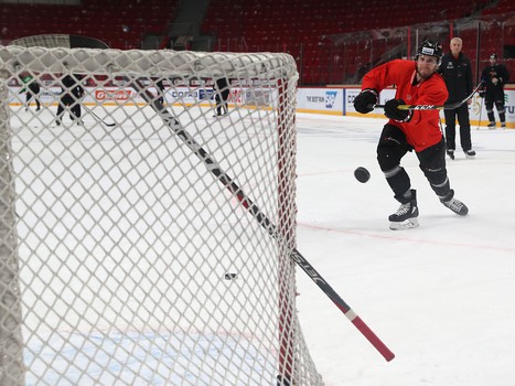 Открытая тренировка «Авангарда» перед стартом плей-офф