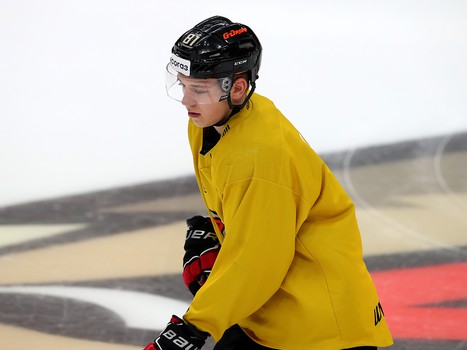 Раскатка «Авангарда» перед матчем с «Сибирью»