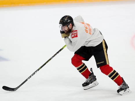 Раскатка «Авангарда» перед матчем с «Адмиралом»