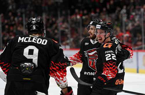 ДОГОНЯЛКИ С «ЛАДОЙ» | Победная раздевалка «Авангарда» после матча с Тольятти