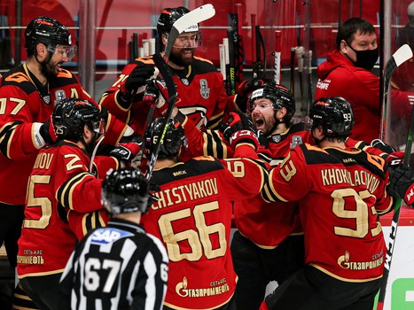 20.03.2021. 1/2 финала, 2 матч. «Авангард» - «Металлург» Мг 2:1 ОТ