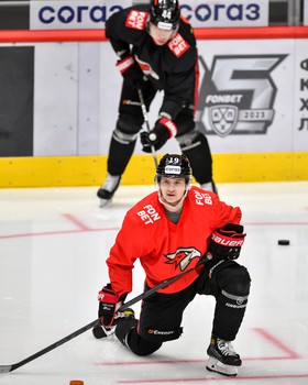 Раскатка «Авангарда» перед матчем с «Ак Барсом»