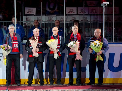 Матч звезд омского хоккея. Часть первая