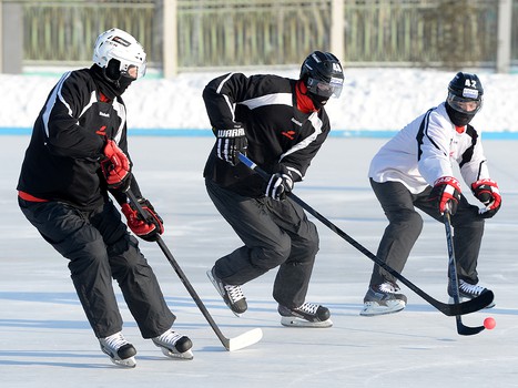 Тренировка под открытым небом