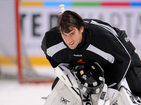 Первая тренировка Хенрика Карлссона в "Авангарде"