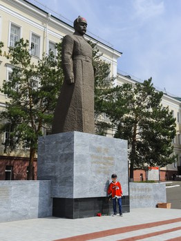 Экскурсия в Омский кадетский военный корпус для маленьких «ястребов»