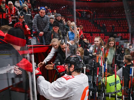 Открытая тренировка «Авангарда» перед плей-офф