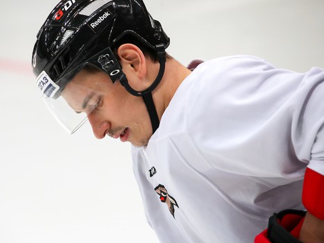 Раскатка «Авангарда» перед матчем против СКА