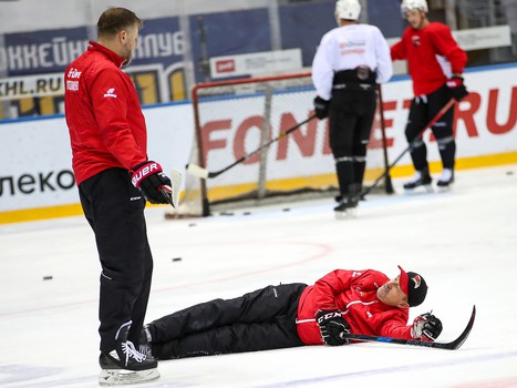 Раскатка «Авангарда» перед выездным матчем с ХК «Сочи»