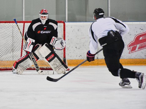 Ледовая тренировка "Авангарда"