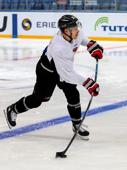 Открытая тренировка «Авангарда» для СМИ