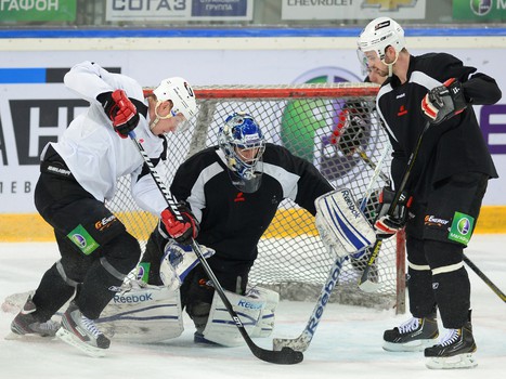 Тренировка "Авангарда" перед выездом по Сибири и Дальнему Востоку