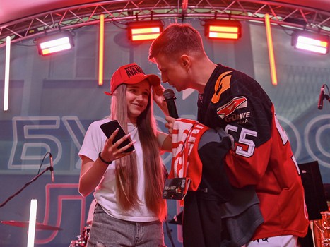 Артём Блажиевский на вечеринке Буэнос Летос