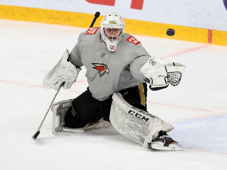 Раскатка «Авангарда» перед матчем с рижским «Динамо»