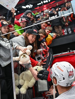 Открытая тренировка «Авангарда» перед финалом Востока