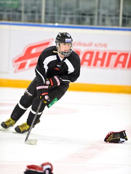 Раскатка "Авангарда" перед матчем с "Северсталью" 10 сентября 2013