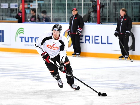 Раскатка "Авангарда" перед игрой со "Слованом"