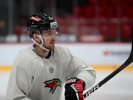 Раскатка «Авангарда» перед матчем с «Автомобилистом»