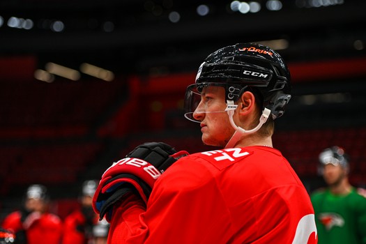 Первая тренировка Зията Пайгина в «Авангарде»