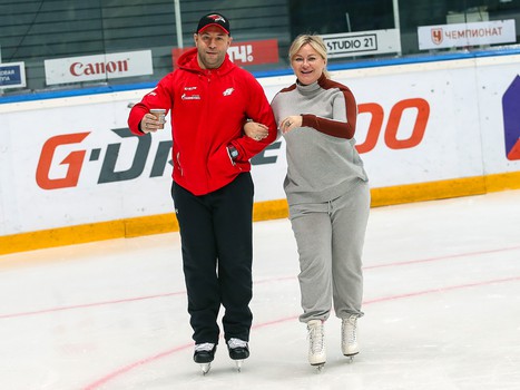 Катания «Авангарда» с семьями