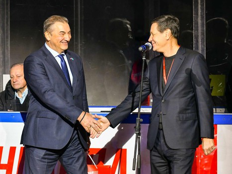 Открытие центрального комплекса Хоккейной Академии «Авангард» 