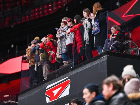 Открытая тренировка «Авангарда» перед плей-офф