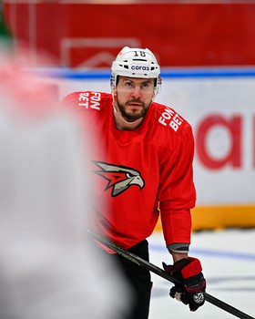 Раскатка «Авангарда» перед выездным матчем со «Спартаком»