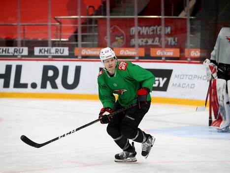 Тренировка «Авангарда» перед выездом