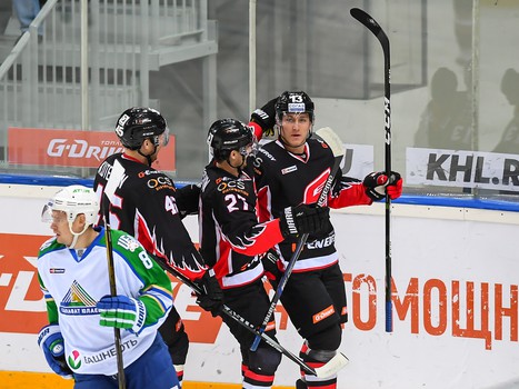 29.09.2016. "Авангард" - "Салават Юлаев" 2:5