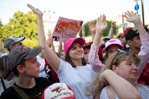 Василий Пономарёв на вечеринке Буэнос Летос