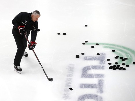 Раскатка «Авангарда» перед матчем с «Ак Барсом»