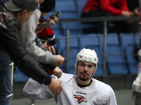 Открытая тренировка «Авангарда» для болельщиков и прессы перед финалом Кубка Гагарина