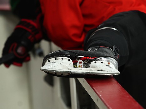 Тренировка «Авангарда» перед четвёртым матчем серии с «Автомобилистом»