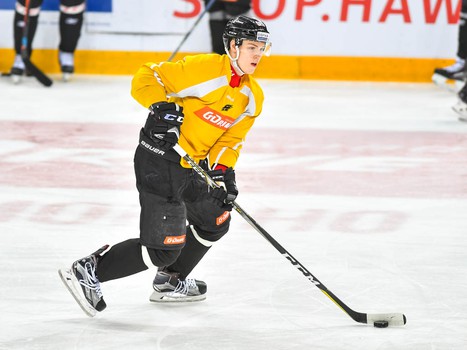 Раскатка "Авангарда" перед матчем с московским "Динамо"