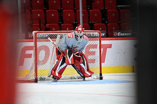 Тренировка «Авангарда» в Омске